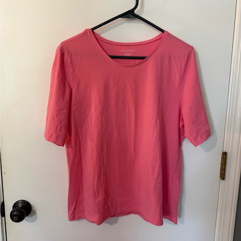 Appleseed's Pink Tee
